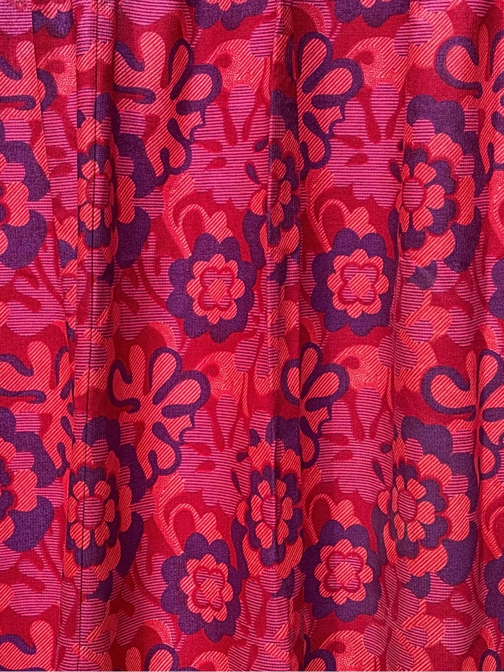 60s 70s Retro MOD FLOWER POWER Mid Century Curtain Panels | 2